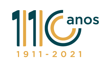 Selo de 110 anos da Faculdade de Medicina da UFMG. 1911 a 2021.