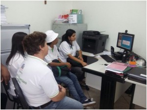Profissionais da Atenção Básica no município de Itabirito-MG. Foto: Cetes / FM-UFMG