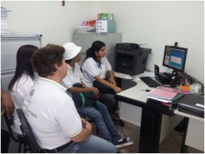Profissionais da Atenção Básica no município de Itabirito-MG. Foto: Cetes / FM-UFMG