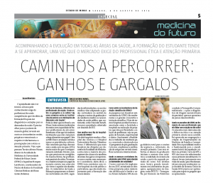 Publicado em 6 de agosto no Estado de Minas, página 5. Tarcizo Nunes é professor do Departamento de Cirurgia e diretor da Faculdade de Medicina da UFMG.
