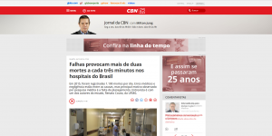 Publicado em 26 de outubro de 2016 no portal Bol Notícias. Renato Couto é professor do Departamento de Clínica Médica da Faculdade de Medicina da UFMG. Clique na imagem para acessar a reportagem.